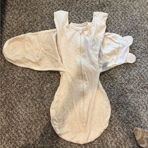 Swaddle Designs Cream Swaddle with Ears